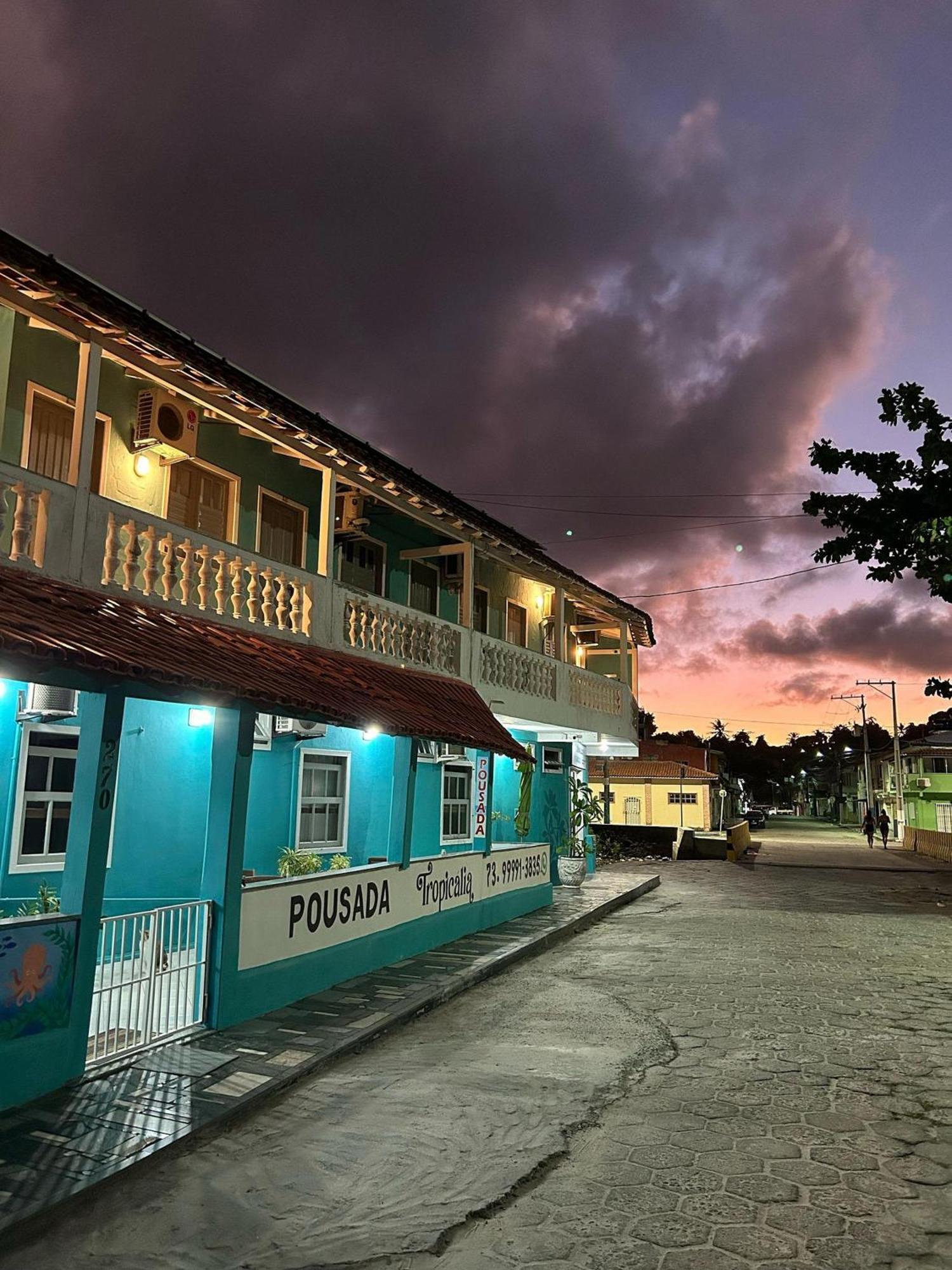 Pousada Tropicalia Tranquilidade A Beira Mar Санта-Крус-Кабралия Экстерьер фото